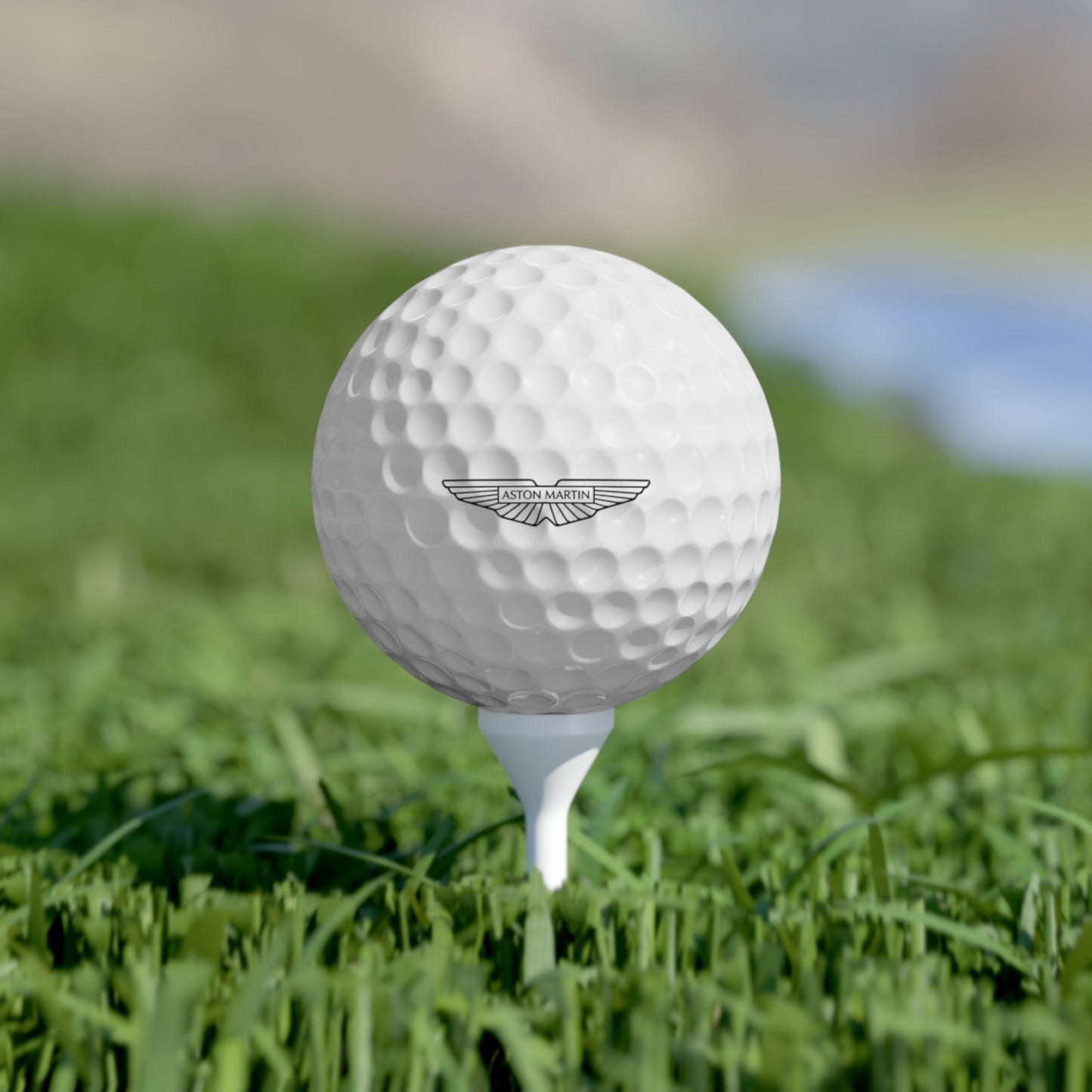 Aston Martin Golf Balls Set, 6 Premium Golf Balls for Golf Enthusiasts, Unique Gift for Father's Day, Elegant Sports Gift