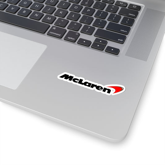 McLaren Kiss-Cut Stickers | Car Enthusiast Decals, Laptop Stickers, Auto Racing Accessories, Gift for Motorsport Fans, Car Decor