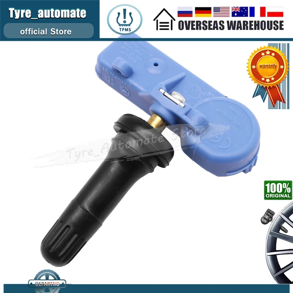 TPMS Tyre Pressure Monitoring System for 2014-2019 Opel Corsa E Adam Vauxhall Chevrolet 433Mhz TIRE SENSOR 13581561