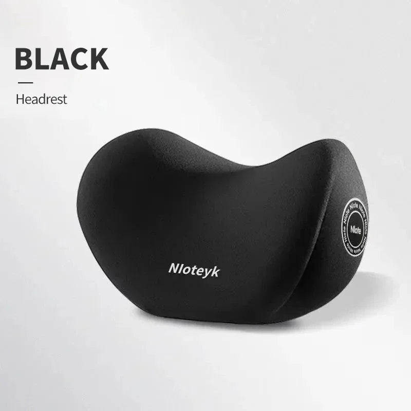 Car Neck Cushion Memory Foam Car Lumbar Support for Car Supplies Universal Neck Pillow Waist Cushion Car Seat Car Assesories
