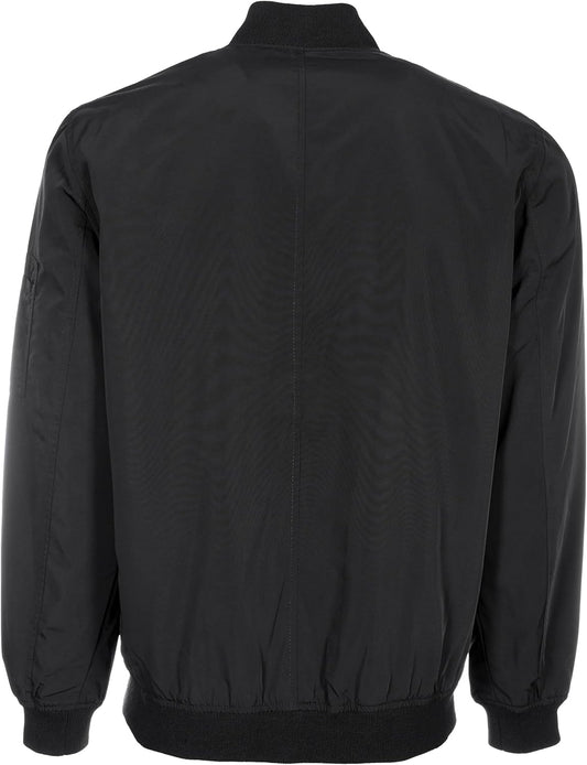 Mens Chevy Corvette C8 Emblem Lightweight Zip-Up Nylon Jacket