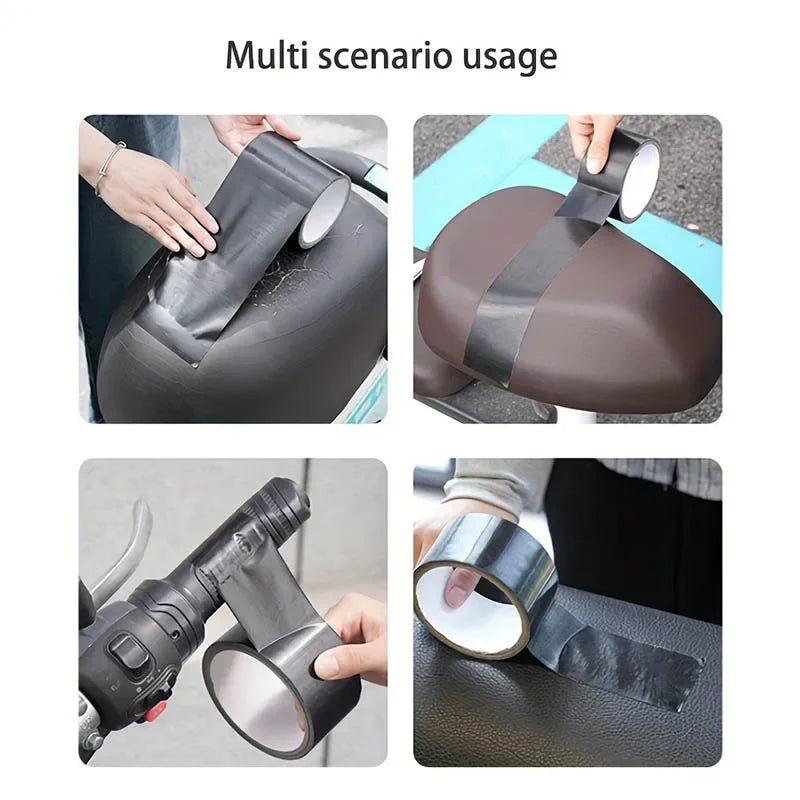 Black Cloth-Based Adhesive Tape Is Used for Cushion Repair Leather Seat Sofa Leak Repair Leather Wear-Resistant Repair Tape