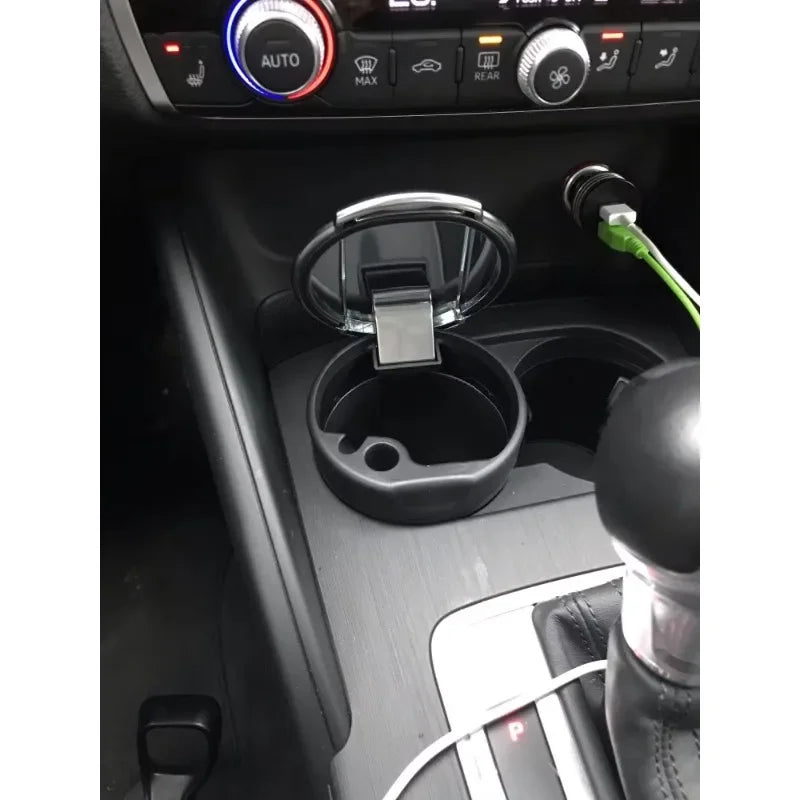 1PC Original Car Ashtray Auto Interior Modification for Audi A3 A4 B8 B9 A6 C5 C6 C7 A7 Q5 A5 A8 8V0 857 951 Car Ashtray