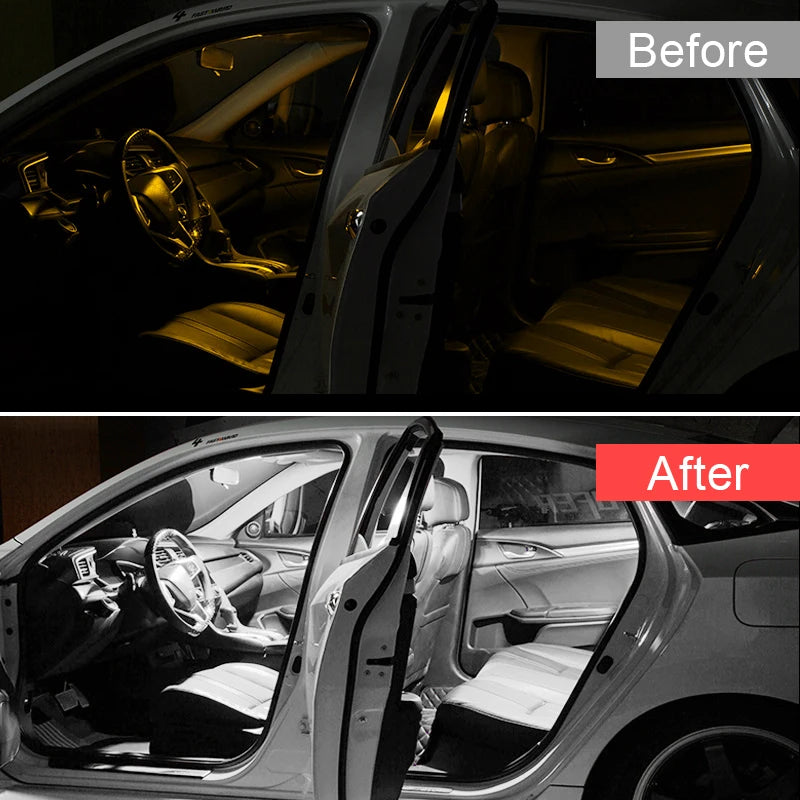 For Audi A3 8L 8V 8P S3 RS3 A4 B6 B7 B8 S4 A5 S5 RS5 A6 C5 C6 C7 S6 RS6 Q5 8R SQ5 Q7 4L Car LED Lights Reading Lamps Accessories