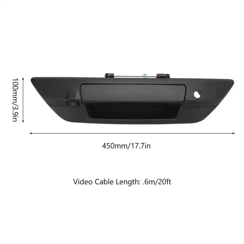 Car Trunk Handle Color Backup Camera IP66 Waterproof 150‑170° Wide Angles for Hilux 2017 2018 2019 2020 2021 Reversing Cam