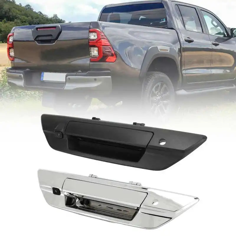 Car Trunk Handle Color Backup Camera IP66 Waterproof 150‑170° Wide Angles for Hilux 2017 2018 2019 2020 2021 Reversing Cam